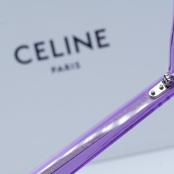 Final Price! Celine CL40231I 81Y Transparent Lilac Sunglasses main image 7